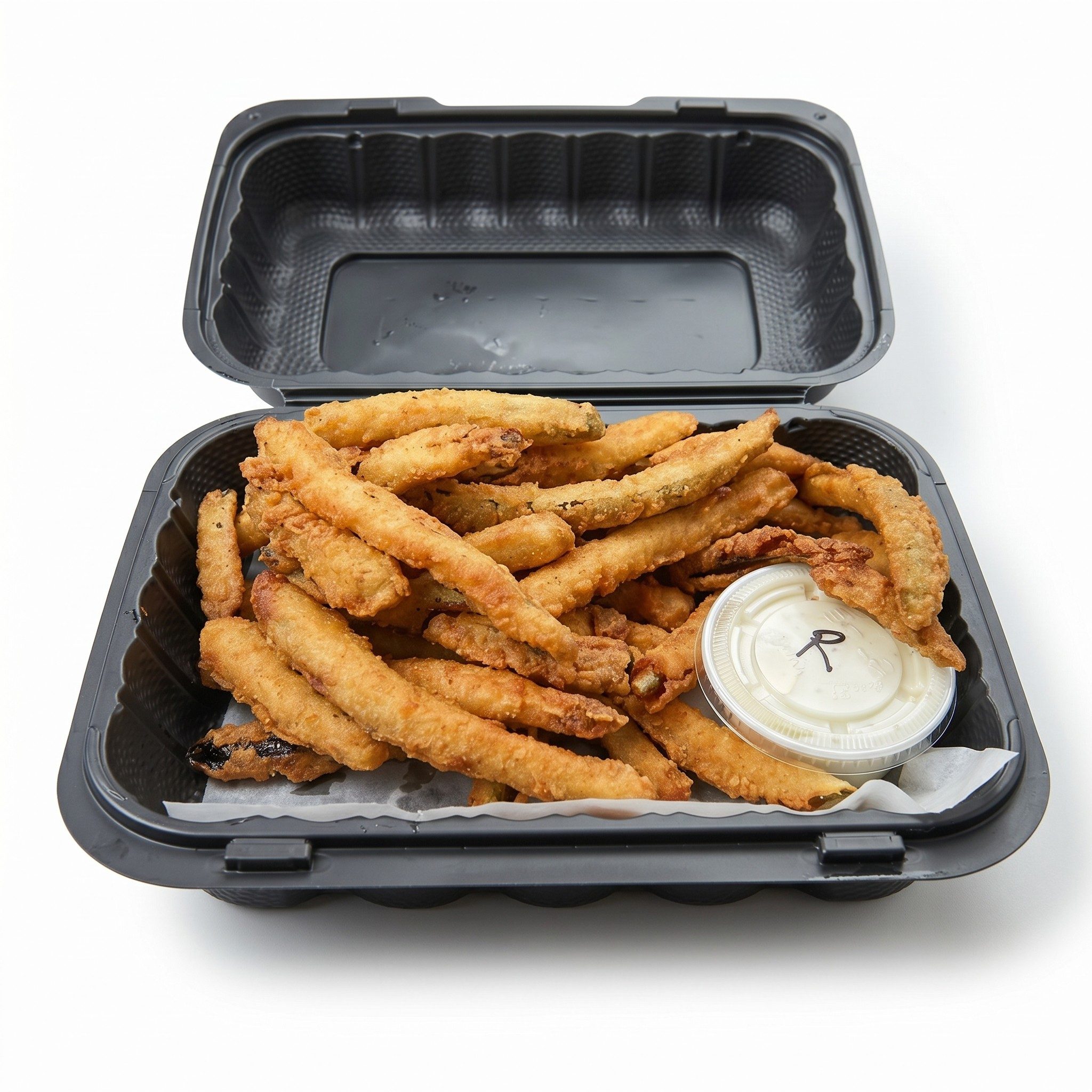 Deep Fried Pickle Fries.